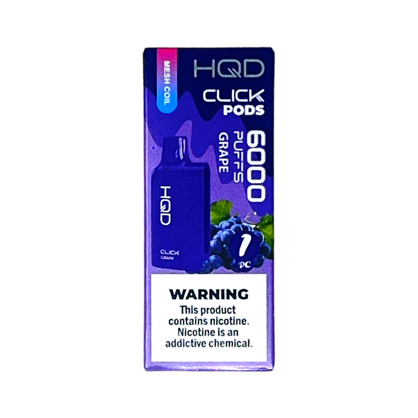 HQD Pod - 6,000 HITS