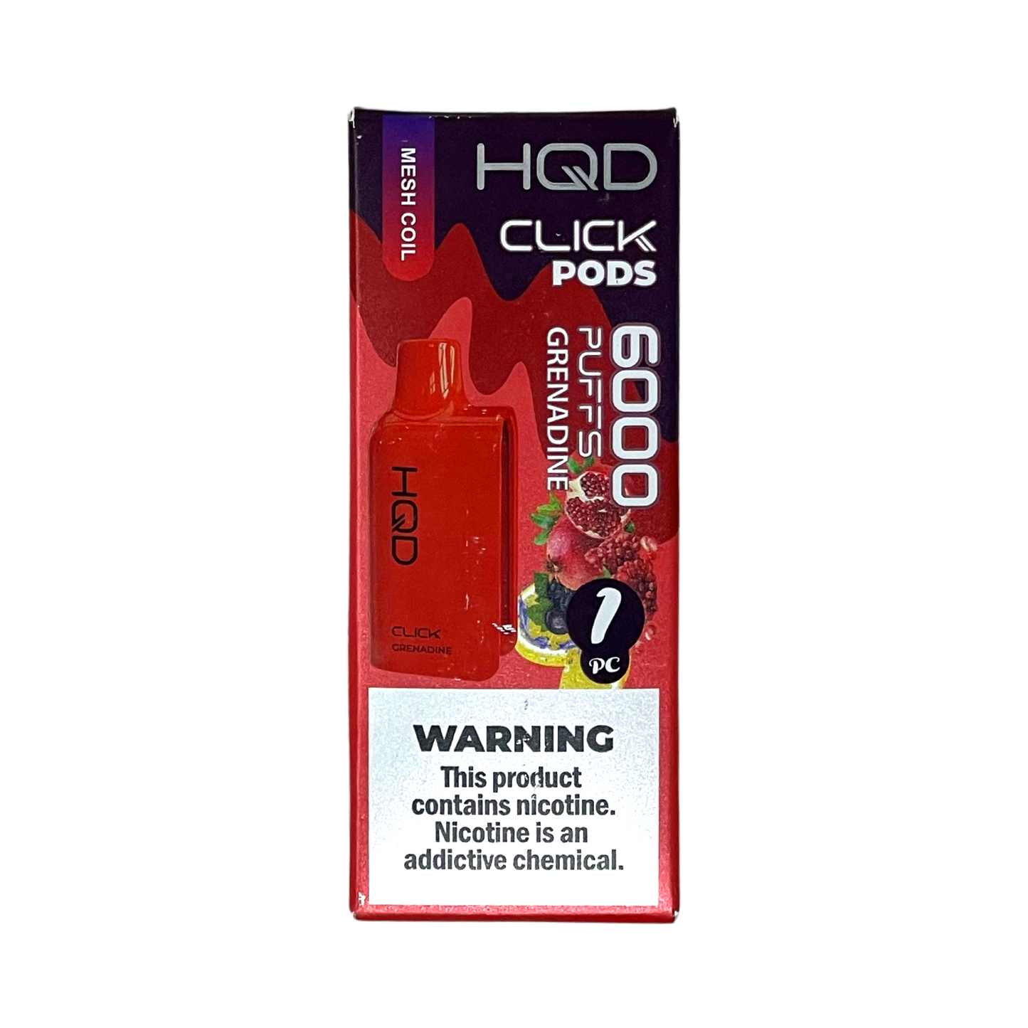 HQD Pod - 6,000 HITS