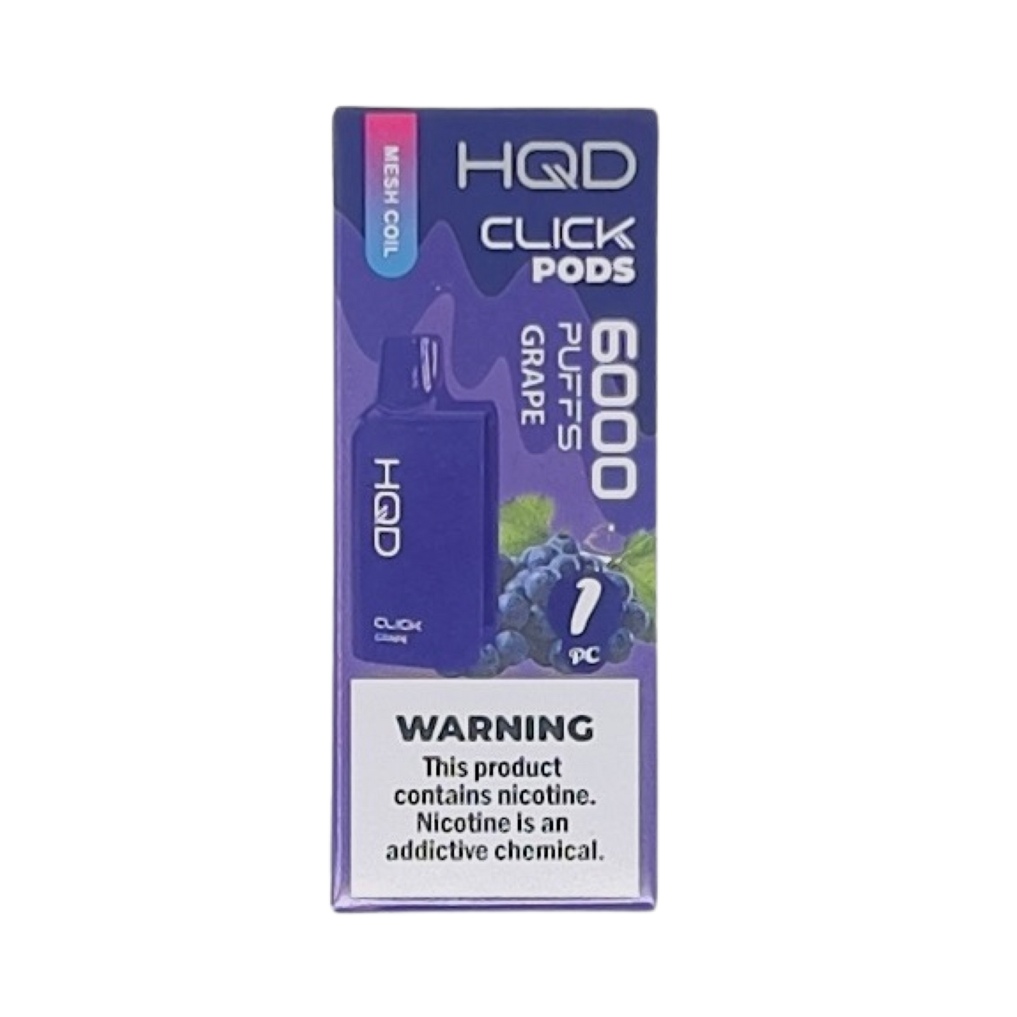 HQD Pod - 6,000 HITS